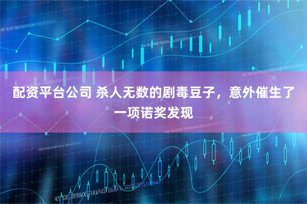 配资平台公司 杀人无数的剧毒豆子，意外催生了一项诺奖发现
