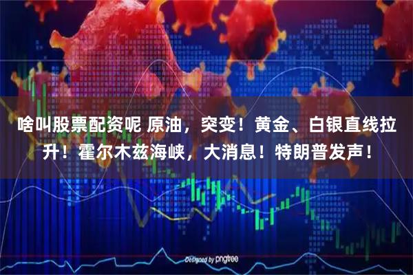 啥叫股票配资呢 原油，突变！黄金、白银直线拉升！霍尔木兹海峡，大消息！特朗普发声！